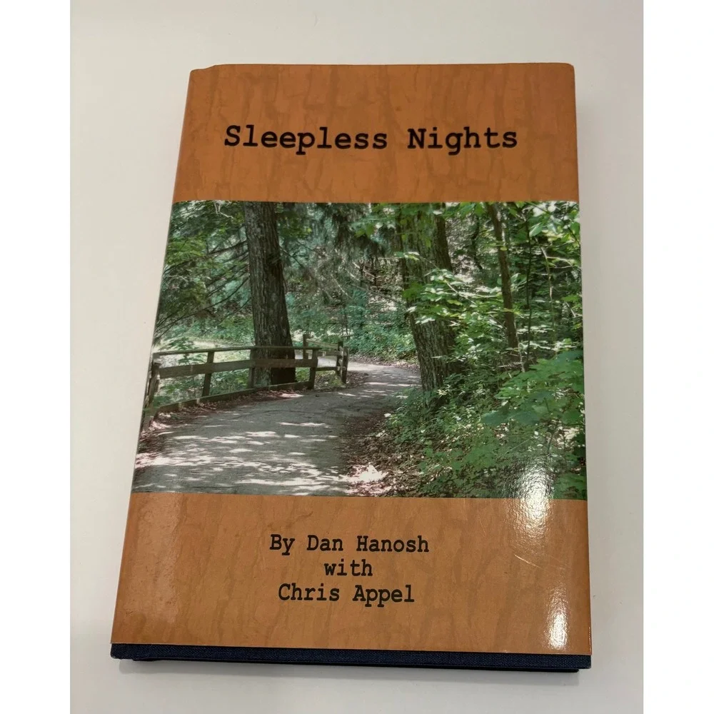 Sleepless Nights Dan Hanosh Chris Appel 2007 Signed Inscribed HC DJ Poetry